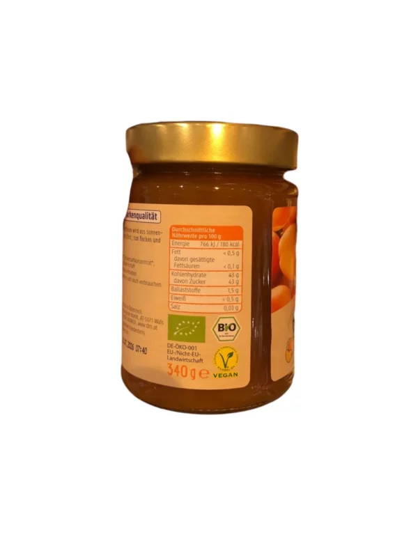 Fruchtaufstrich, Aprikose 55% Frucht, 340 g