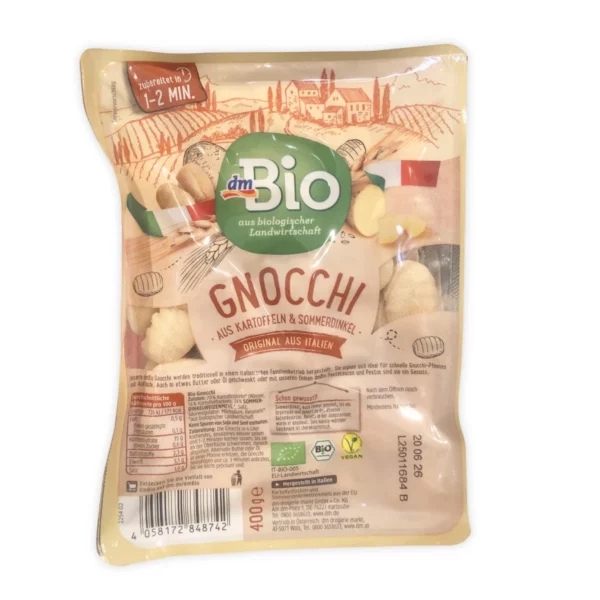 Nudeln, Gnocchi aus Kartoffeln & Sommerdinkel, 400 g