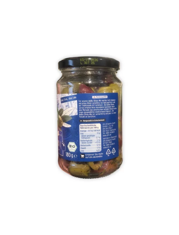 Oliven-Mix mit Kräutern, 180 g