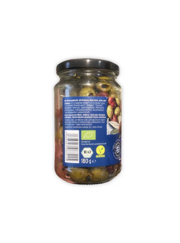 Oliven-Mix mit Kräutern, 180 g