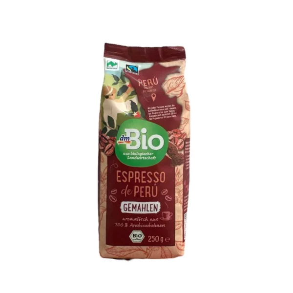 Espresso de Peru, gemahlen, 250 g