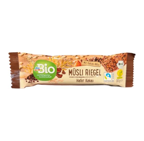 Müsliriegel, Hafer Kakao, 35 g