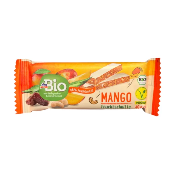 Fruit bar, mango, 40 g