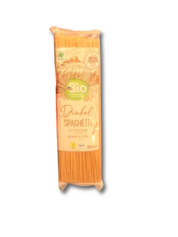 Nudeln, Dinkel Spaghetti, 500 g Nudeln, Dinkel Spaghetti, 500 g