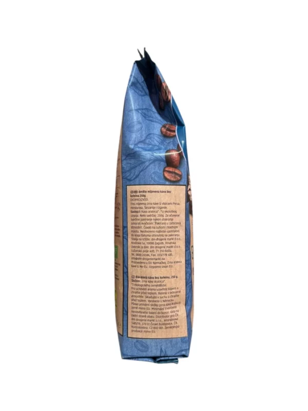 Decaffeinated ground coffee, 250 g