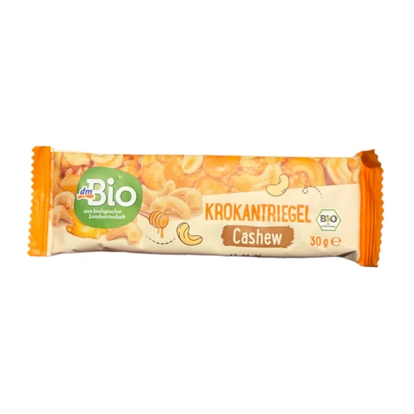 Krokantriegel, Cashew, 30 g