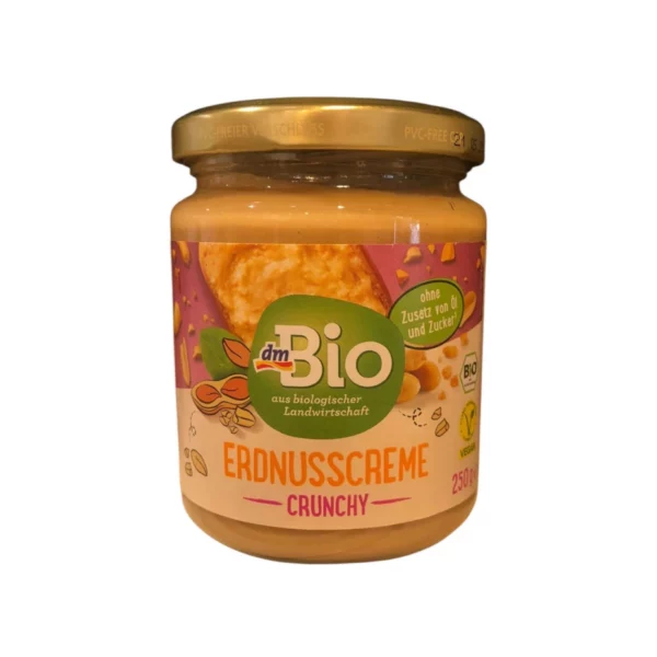 Erdnusscreme Crunchy, 250 g