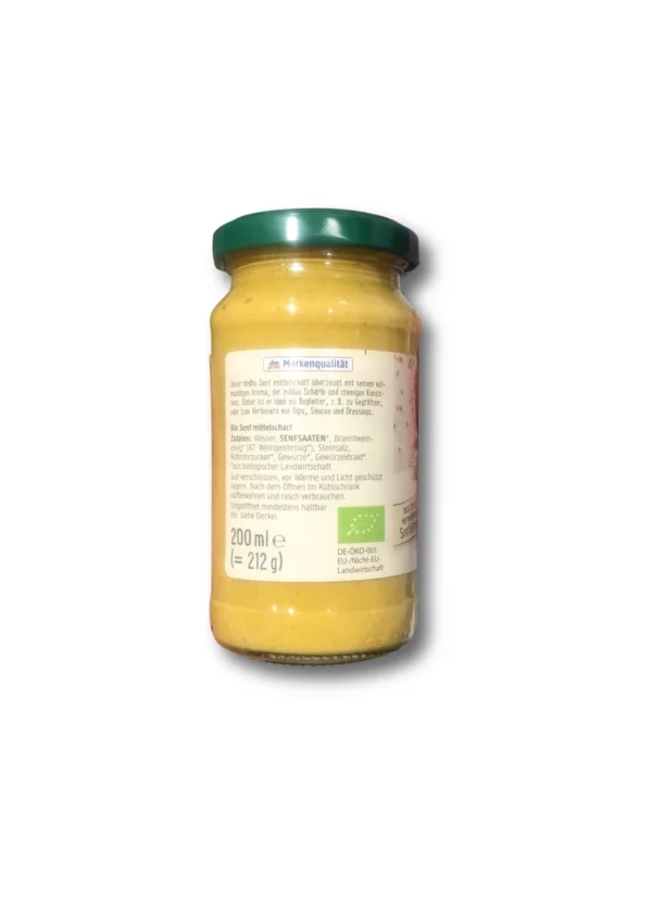 Senf mittelscharf, 200 ml