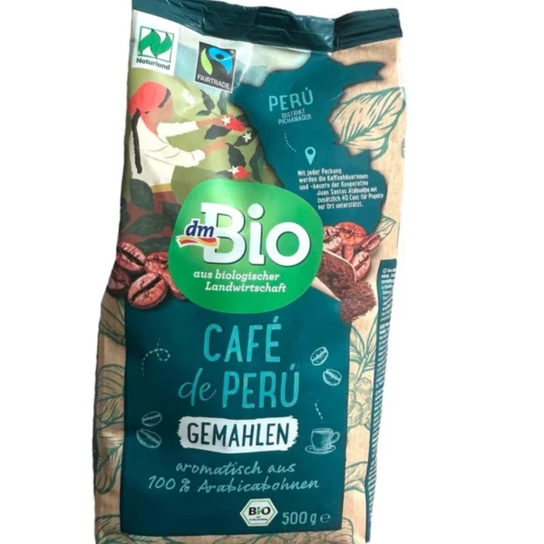 Kaffee, Caffè de Peru gemahlen, 500 g