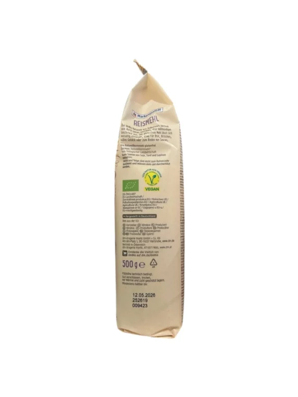 Reismehl, glutenfrei, 500 g