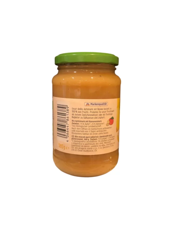 Fruit pulp apple with banana, 360 g