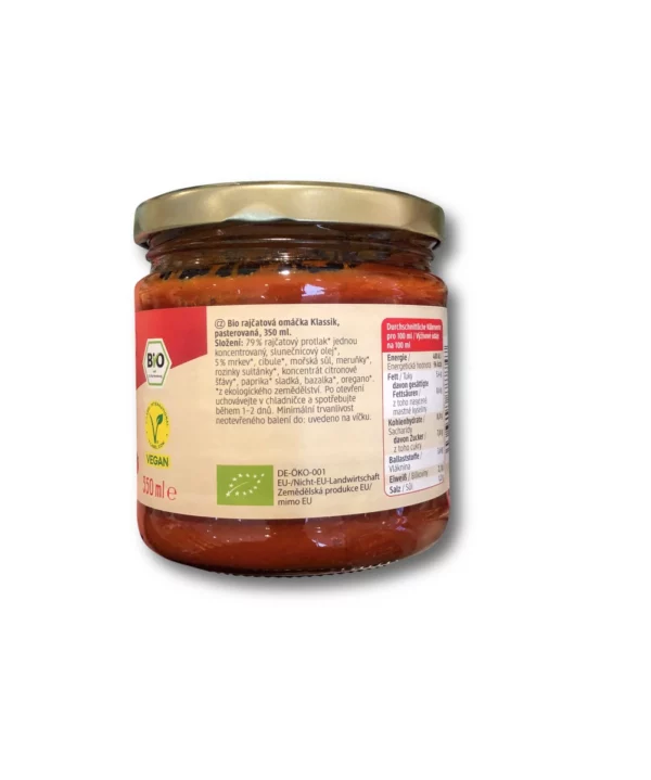 Classic tomato sauce, 350 ml