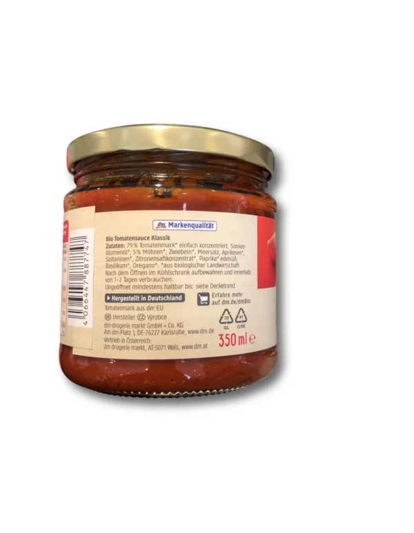 Classic tomato sauce, 350 ml