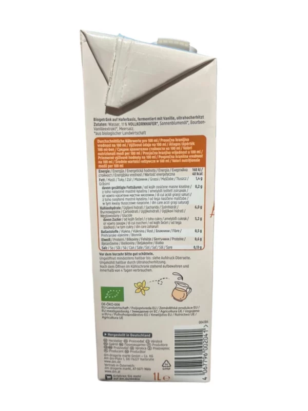 Haferdrink, Vanille, 1 l