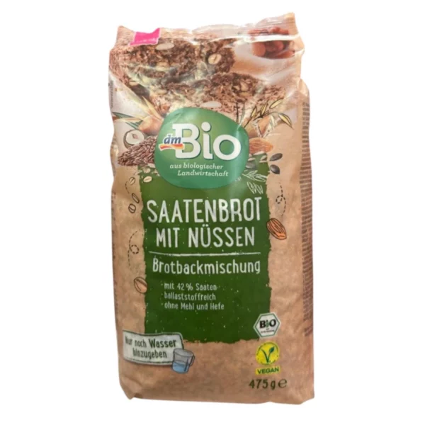 Backmischung Saatenbrot mit Nüssen, 475 g