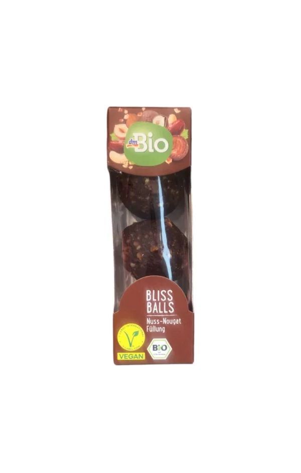Bliss Balls, Nuss-Nougatfüllung, 60 g