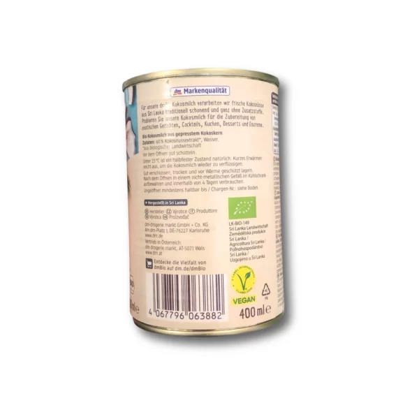 Kokosmilch, 400 ml