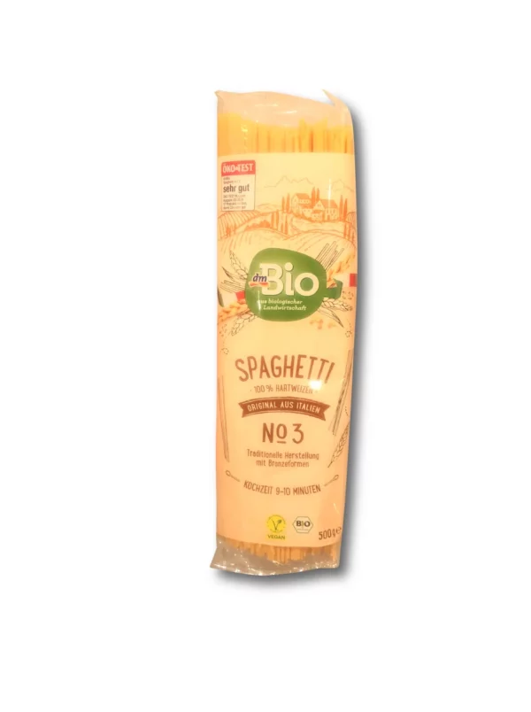 Nudeln, Spaghetti aus Hartweizen, No.3, 500 g Nudeln, Spaghetti aus Hartweizen, No.3, 500 g