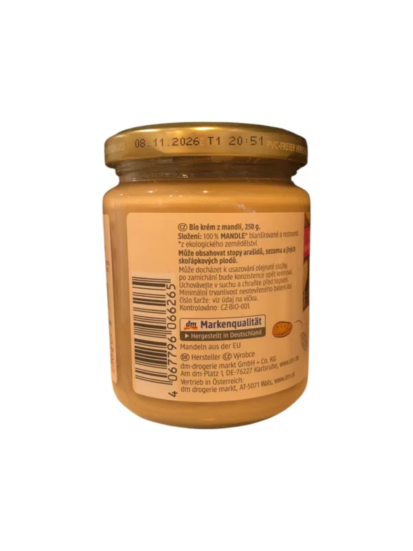 Almond butter, white, 250 g