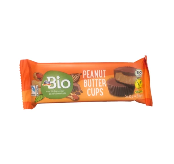 Peanut Butter Cups (3 Stück), 39 g