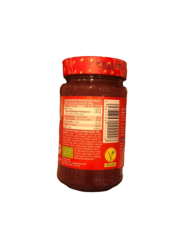 Fruit spread, strawberry 75% fruit, 250 g