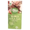 Chocolate, milk chocolate whole hazelnut 20 %, 100 g