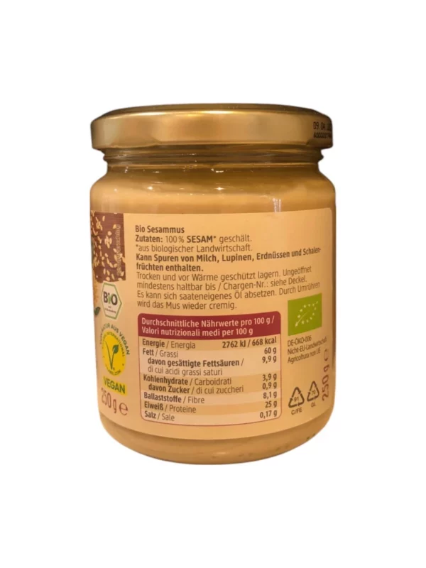 Sesame butter, tahini, 250 g