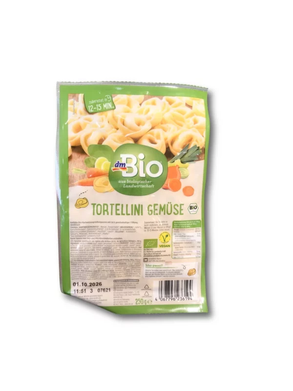 Nudeln, Tortellini Gemüse, 250 g