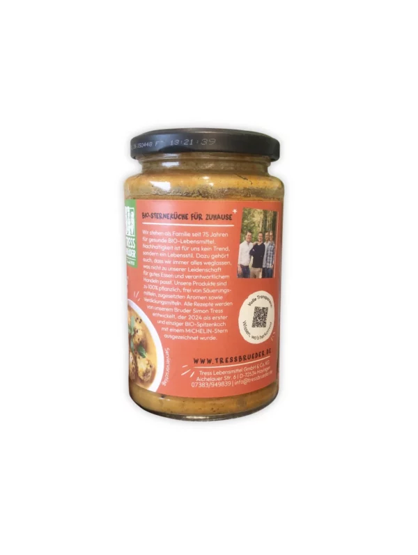 Falafelbällchen Curry India Masala Sauce, 375 g Falafelbällchen Curry India Masala Sauce, 375 g
