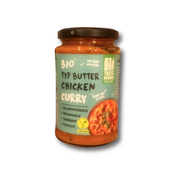 Fertiggericht, Typ Butter Chicken Curry, 375 g