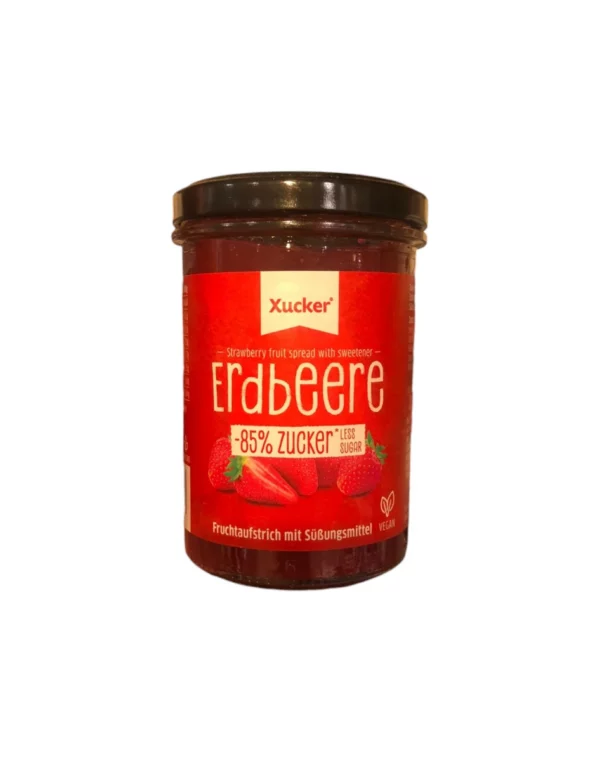 Fruchtaufstrich, Erdbeere mit Xylit, 220 g