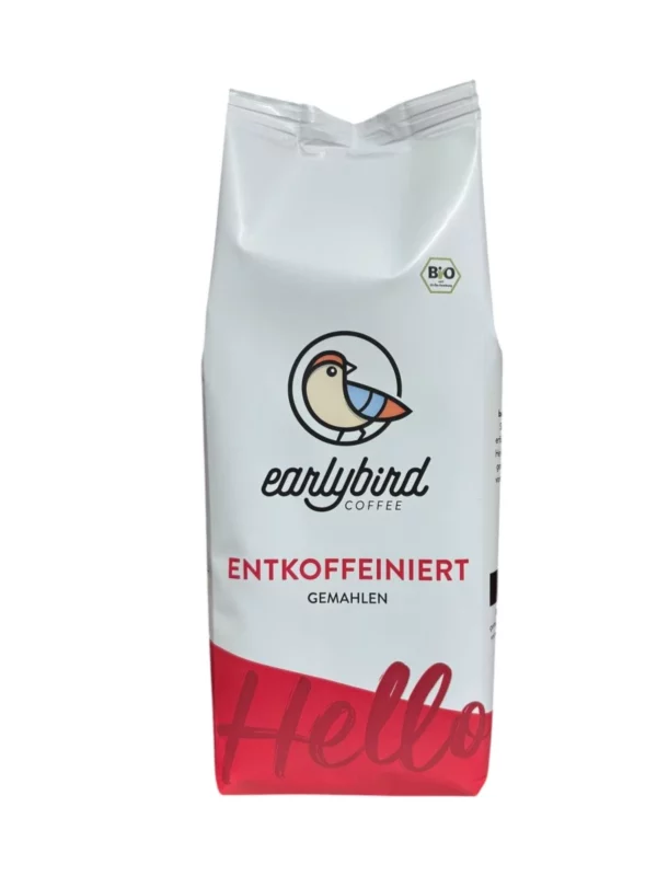Kaffee, gemahlen, entkoffeiniert, 250 g Kaffee, gemahlen, entkoffeiniert, 250 g