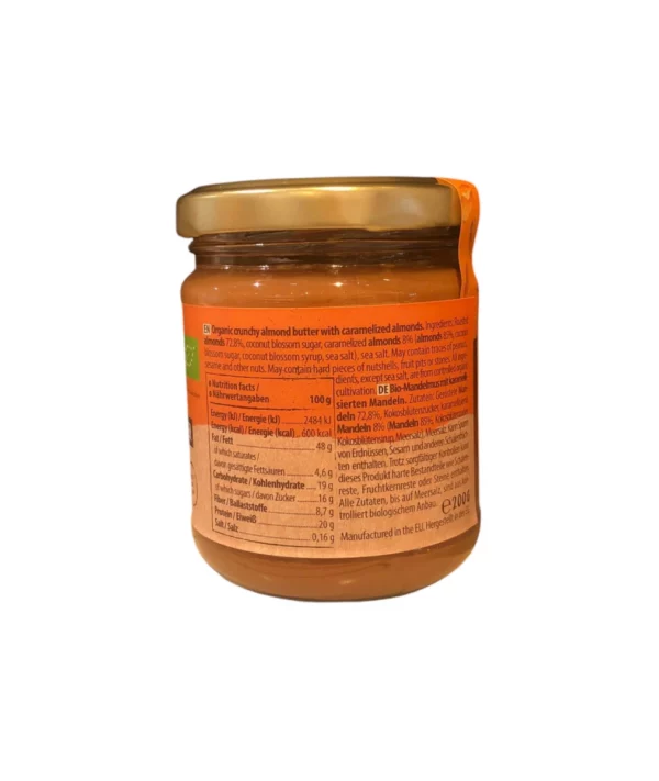 Nut butter, Crunchy Nut Butter Caramelized Almonds, 200 g