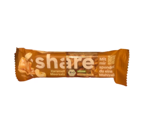 Nut bar, caramel sea salt, 35 g
