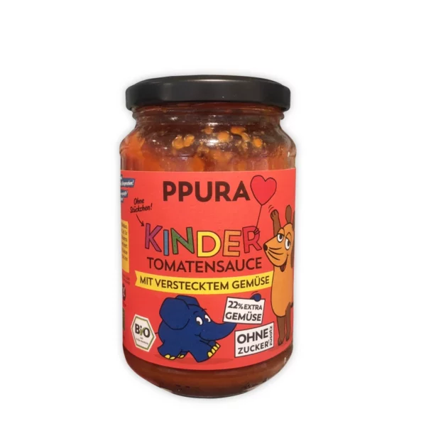 Tomatensauce mit Gemüse für Kinder, 340 g
