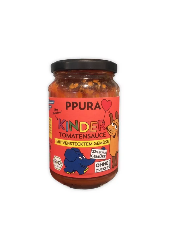 Tomato sauce with vegetables for children, 340 g
