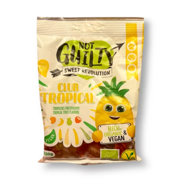 Fruchtgummi, Club Tropical, 100 g Fruchtgummi, Club Tropical, 100 g