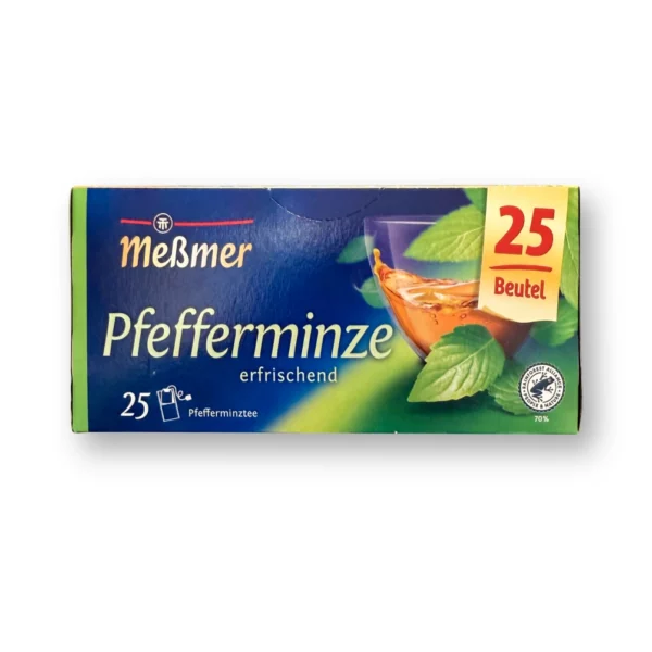 Peppermint herbal tea (25 bags), 56.25 g Peppermint herbal tea (25 bags), 56.25 g