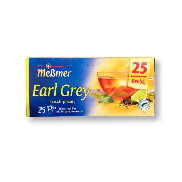 Earl Grey black tea (25 bags), 43.75 g