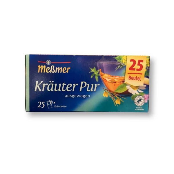 Pure herbal tea (25 bags), 50 g