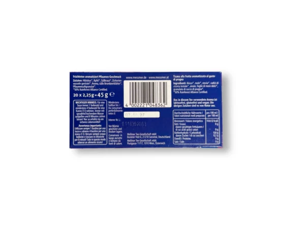 Früchtetee Französische Pflaume (20 Beutel), 45 g