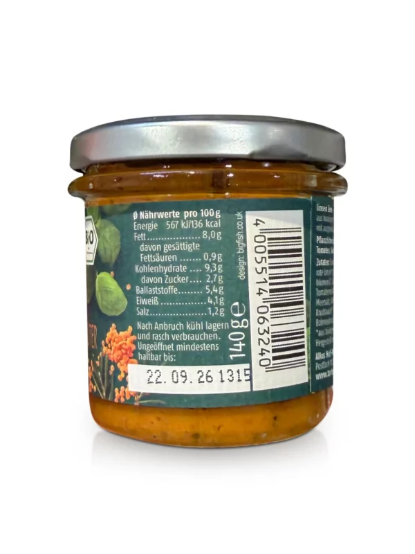 Spread, red lentil Italian herbs, 140 g