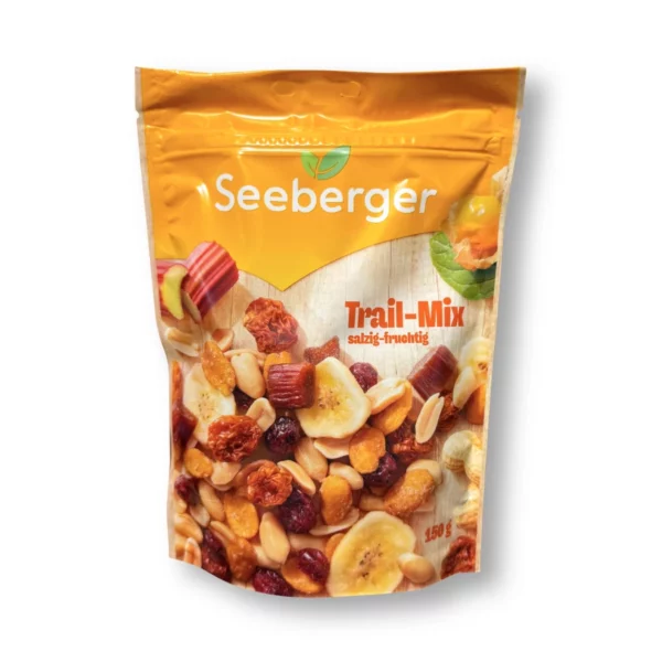 Nuss- & Trockenfrüchtemischung, Trail-Mix, salzig-fruchtig, 150 g