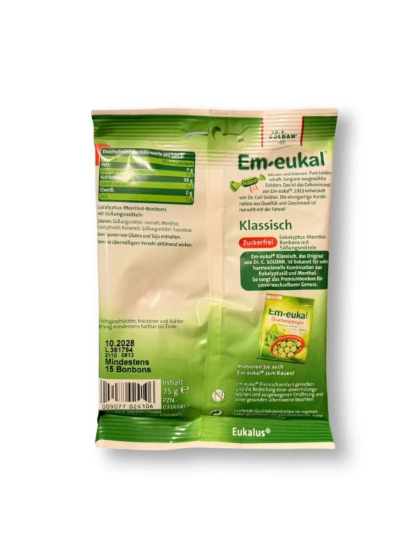 Candy, classic, sugar-free, 75 g