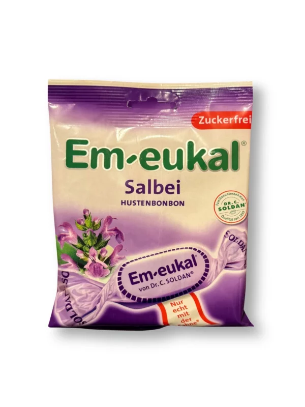 Candy, sage, sugar-free, 75 g