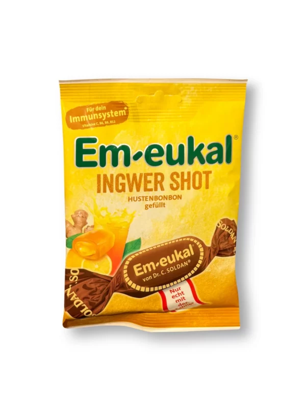 Bonbon, Ingwer Shot, gefüllt, 75 g