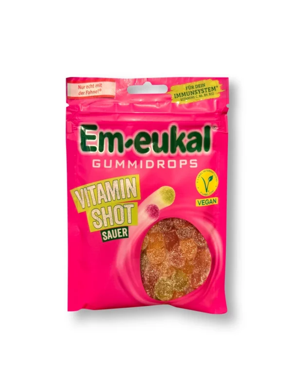 Gummy drops, Vitamin Shot Sour, 90 g