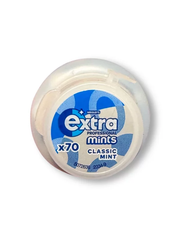 Pastilles, EXTRA Professional Mints Classic, 70 pcs. Pastilles, EXTRA Professional Mints Classic, 70 pcs.