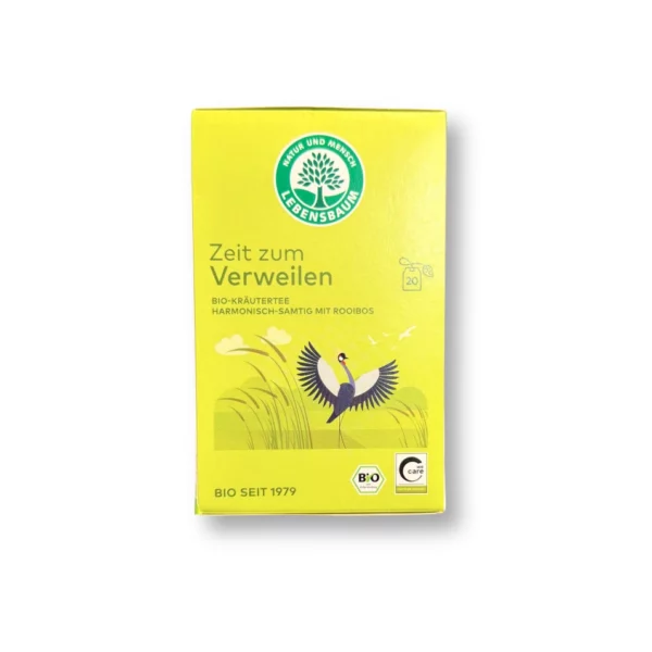 Herbal tea "Time to linger" (20 bags), 40 g Herbal tea "Time to linger" (20 bags), 40 g
