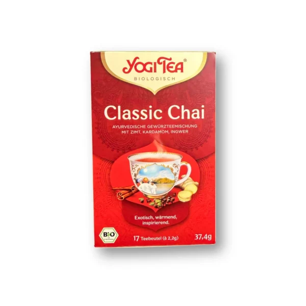 Classic" spiced tea with cinnamon, cardamom & ginger (17 bags), 37.4 g
